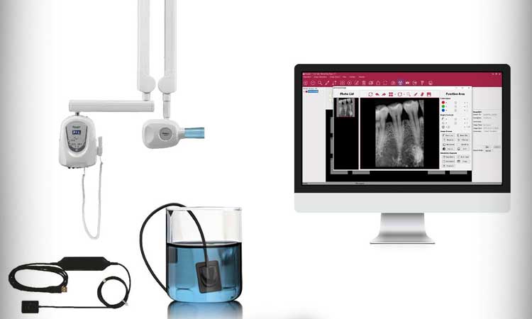 4. Aparat RTG - RAY 98W, 5. Radiografia cyfrowa - US980/DS530