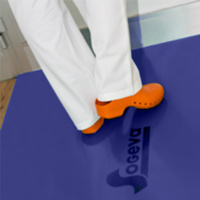 Maty antybakteryjne - granatowe - 4 szt.