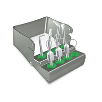 Stalowy stojak do haków i pętli