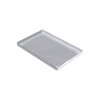Tacka stalowa perforowana 18 x 14 x 1,9 cm
