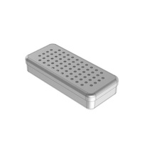Pudełko aluminiowe perforowane 17 x 7 x 3 cm