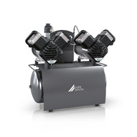 Kompresor bezolejowy DUO-TANDEM  – z osuszaczem